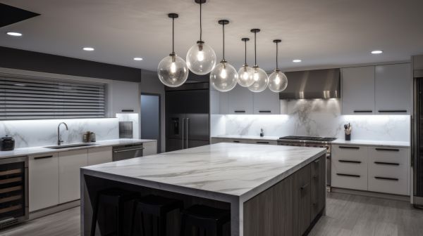 Professional Island Countertop Installation